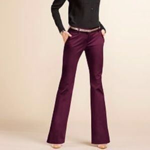 VICTORIAS SECRET The Kate Fit flare pants size 2 LONG low rise